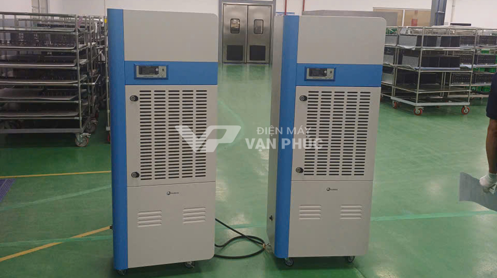 Lắp đặt máy hút ẩm cho công ty sản xuất linh kiện tại Bắc Ninh